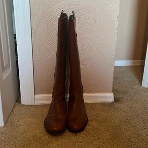 Barely worn Brown Coach Riding Boots in an 8.5